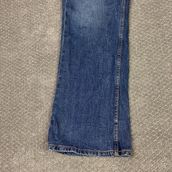 Levi's 527 Slim Bootcut Jeans Men's 40 x 32 Blue Cotton Boot Cut - Picture 3 of 16